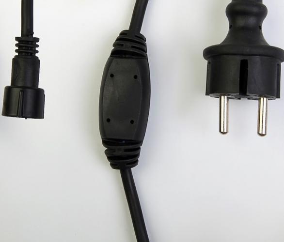 Комплект для подкл. гирлянд Бахрома до 6000 LED, Н.Т. Каучук 3W, фиксинг