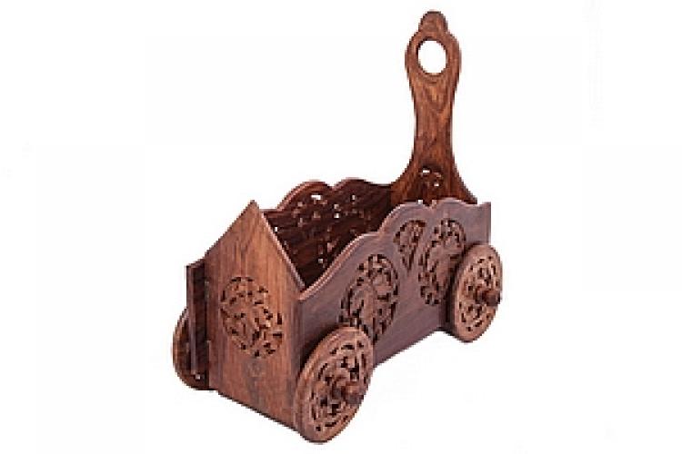 Подставка под газеты (дерево) №20