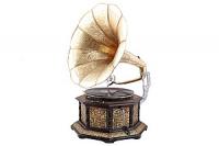 Граммофон 14" восмигранник метал оклад №50