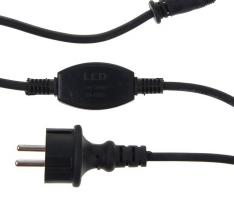 Комплект для подкл. гирлянд Занавес до 6000 LED, Н.Т. Каучук 2W, фикс