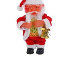 Дед Мороз, со свечой и колокольчиком, английская мелодия