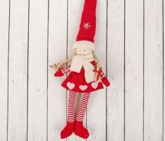 Кукла интерьерная Гномик в колпаке, виды МИКС