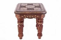 Стол-табурет (дерево) квадратный №172